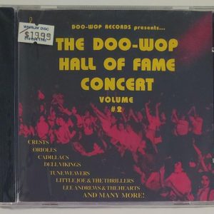 DOO WOP HALL OF FAME CONCERT - DWR VOL 2   CD BRAND NEW