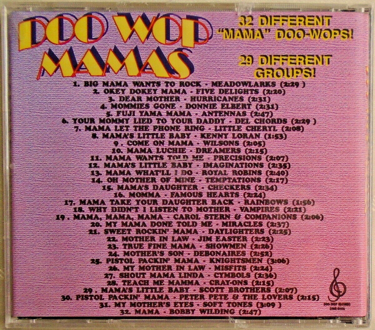 DOO WOP MAMAS - CD - Brand New - Image 3