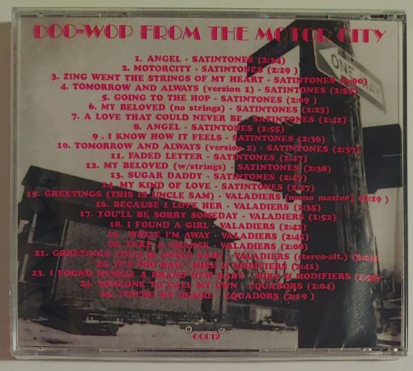 DOO WOPS FROM THE MOTOR CITY   CD BRAND NEW - Image 3