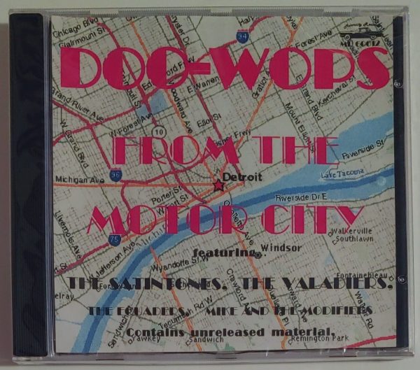 DOO WOPS FROM THE MOTOR CITY   CD BRAND NEW