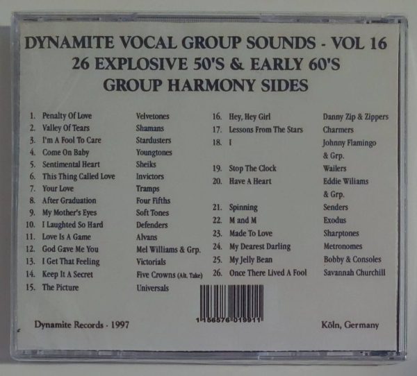 DYNAMITE GROUP SOUNDS - VOL 16   CD BRAND NEW - Image 3