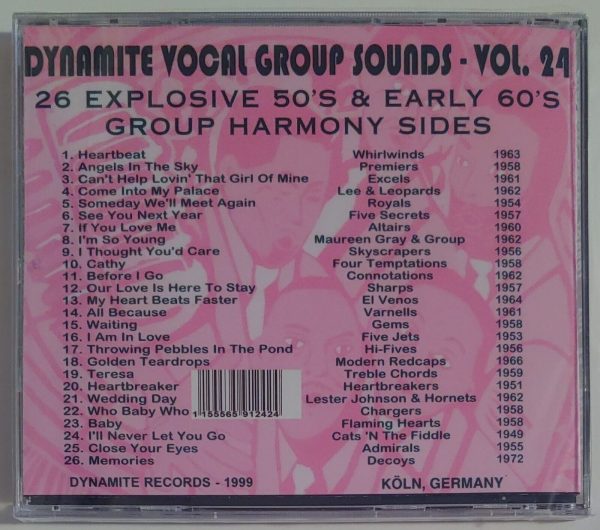 DYNAMITE GROUP SOUNDS - VOL 24   CD BRAND NEW - Image 3