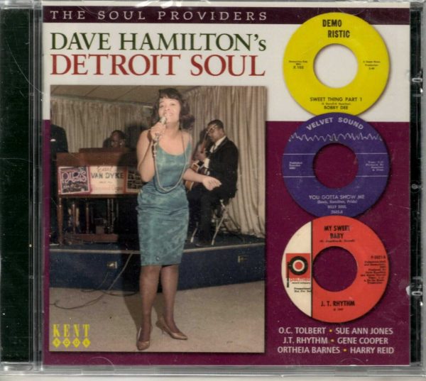 Dave Hamilton's - Detroit Soul - CD - Brand New