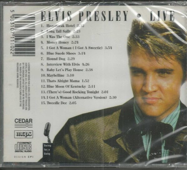 ELVIS PRESLEY - CD - Live - BRAND NEW - Image 3