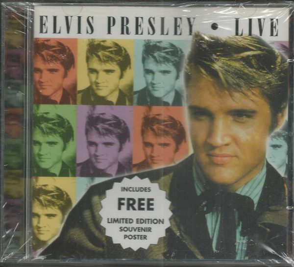 ELVIS PRESLEY - CD - Live - BRAND NEW