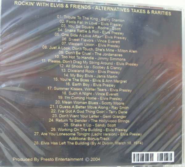 ELVIS PRESLEY -  ROCKIN WITH ELVIS AND FRIENDS - CD - BRAND NEW - Image 3