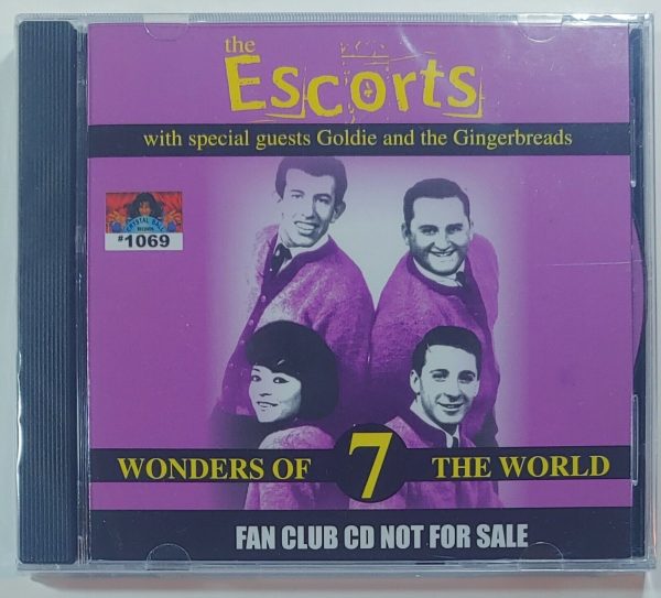ESCORTS WITH GOLDIE & THE GINGERBREADS  CD BRAND NEW