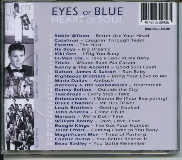 EYES OF BLUE - CD - Heart Of Soul - (Volume 1) - BRAND NEW - Image 3