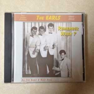 Earls CD - Remember When?- All the Early Rare Sides 1961-1968 New