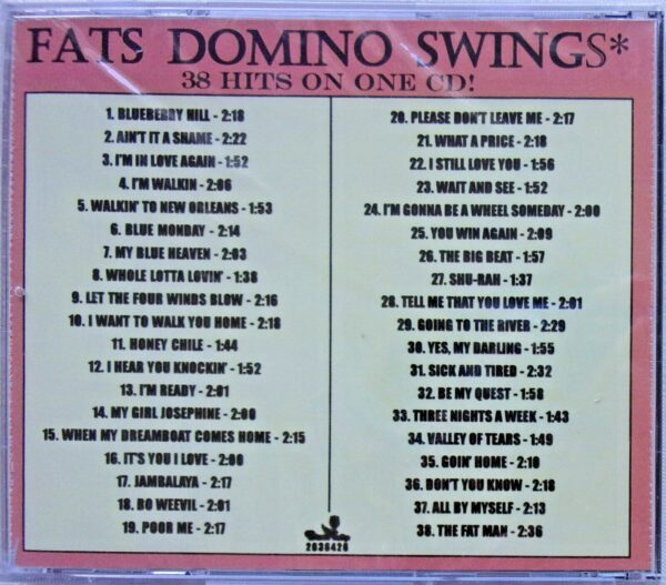 FATS DOMINO - CD - SWINGS - BRAND NEW - Image 3