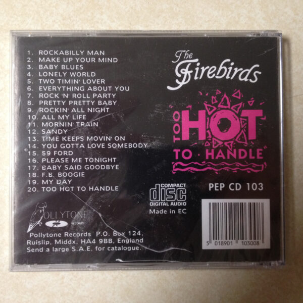 FIREBIRDS - TOO HOT TO HANDLE - BRAND NEW CD - Image 3