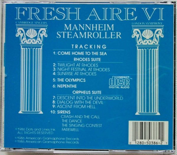 FRESH AIRE VI - CD - Cambridge Singers - VERY GOOD CONDITION - Image 3