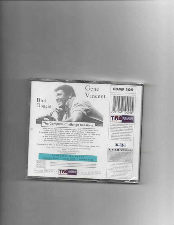 GENE VINCENT - BIRD DOGGIN'-BRAND NEW CD - Image 3