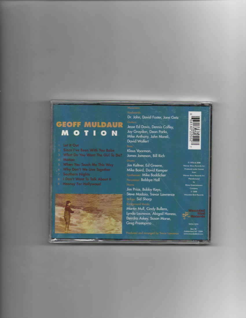 GEOFF MULDAUR- MOTION-CD - Image 3