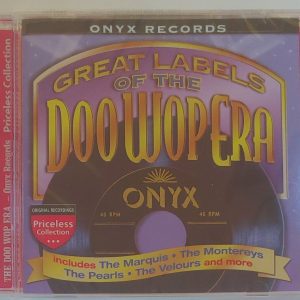 GREAT LABELS OF THE DOO WOP ERA - ONYX   CD BRAND NEW