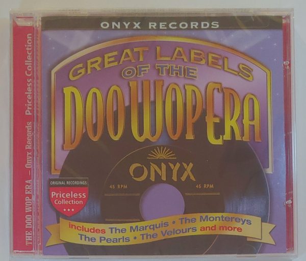 GREAT LABELS OF THE DOO WOP ERA - ONYX   CD BRAND NEW