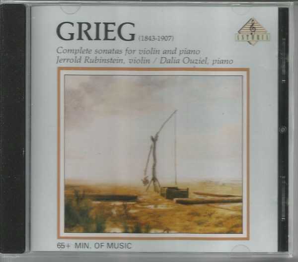 GRIEG - EDVARD GRIEG - Complete Sonatas For Violin & Piano - CD -  BRAND NEW