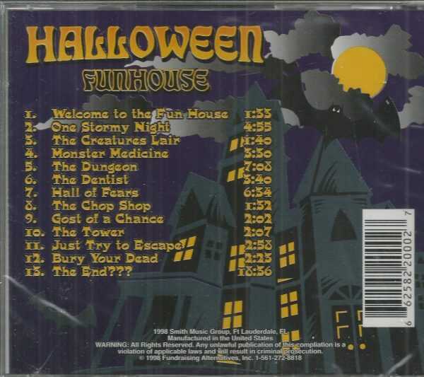 HALLOWEEN FUNHOUSE - Benefiting Leukemia Society of America  - CD - Brand New - Image 3