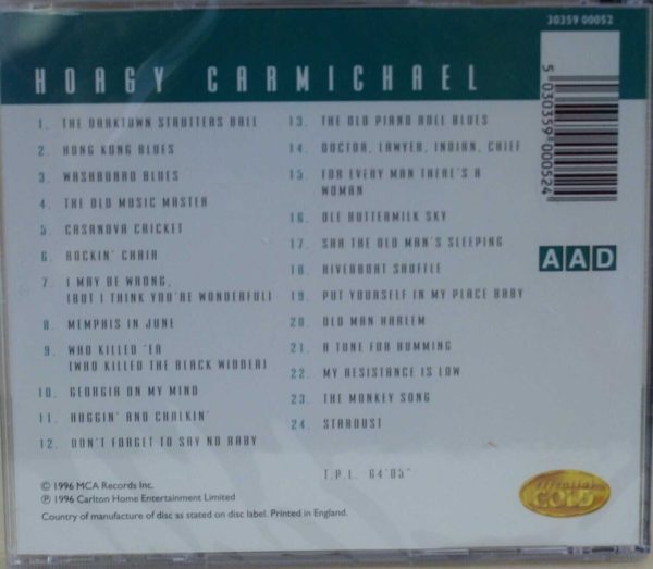 HOAGY CARMICHAEL - STARDUST - CD  - BRAND NEW - Image 3
