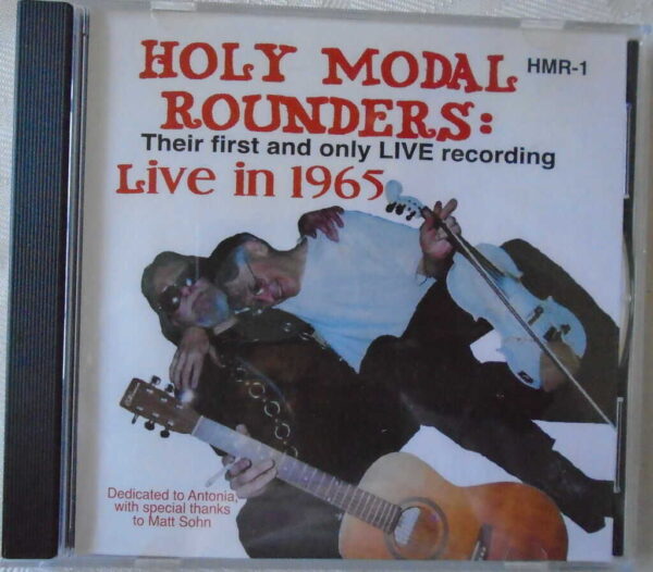 HOLY MODAL ROUNDERS - Live In 1965 - VERY GOOD CONDITION - CD