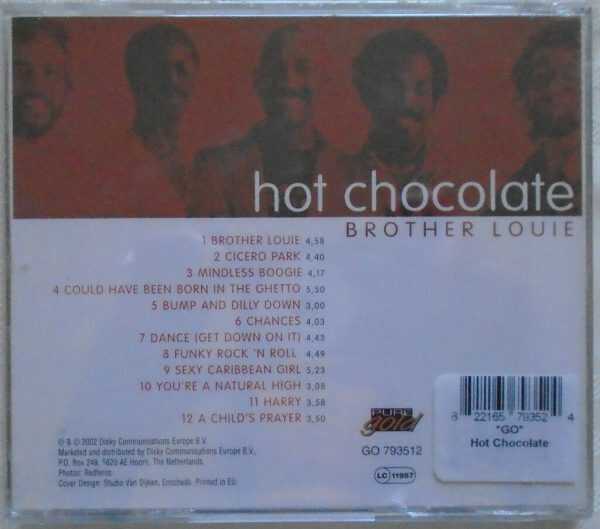 HOT CHOCOLATE - Brother Louie - BRAND NEW - CD - Image 3