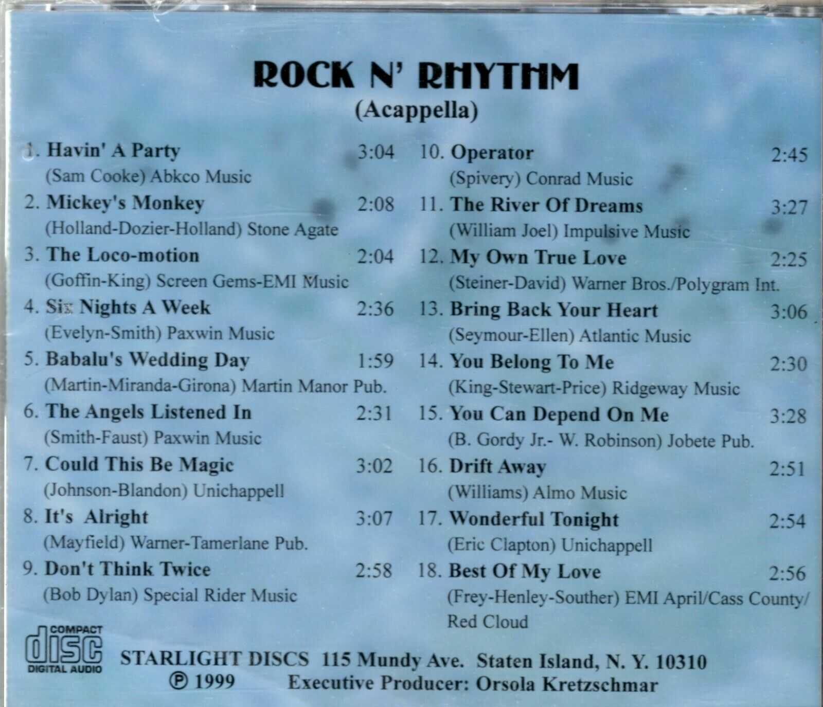 Having A Party With Rock N' Rhythm - CD - Brand New - Image 3