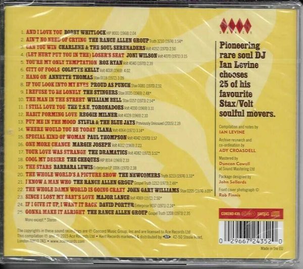 IAN LEVINE'S CD SOLID STAX SENSATIONS - BRAND NEW - Image 3