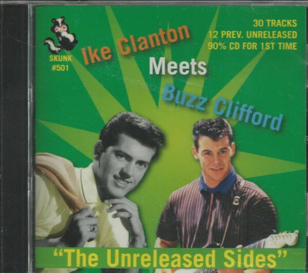 IKE CLANTON MEETS BUZZ CLIFFORD CD   2 Great performers on 1 CD  Brand New