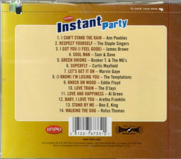 Instant Party - Whole Lotta Soul - CD - Brand New - Image 3