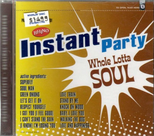 Instant Party - Whole Lotta Soul - CD - Brand New