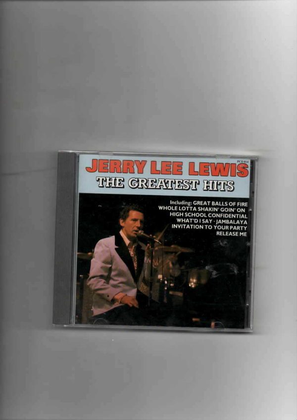 JERRY LEE  LEWIS, - GREATEST HITS PCD 814-BRAND NEW CD