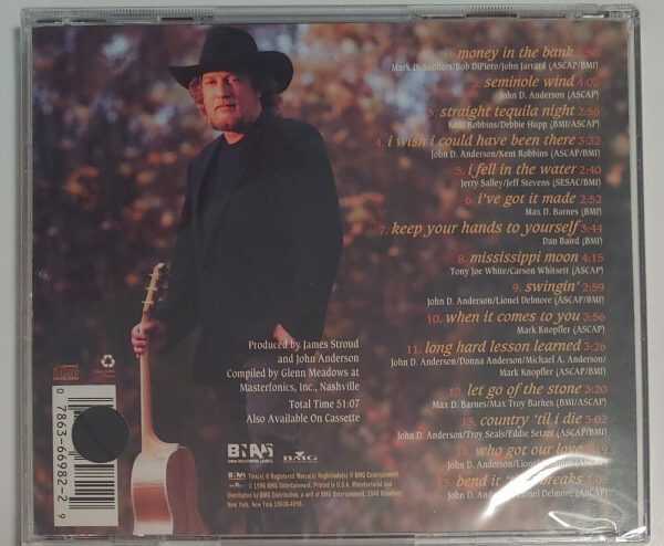 JOHN ANDERSON - GREATEST HITS   CD     BRAND NEW - Image 3