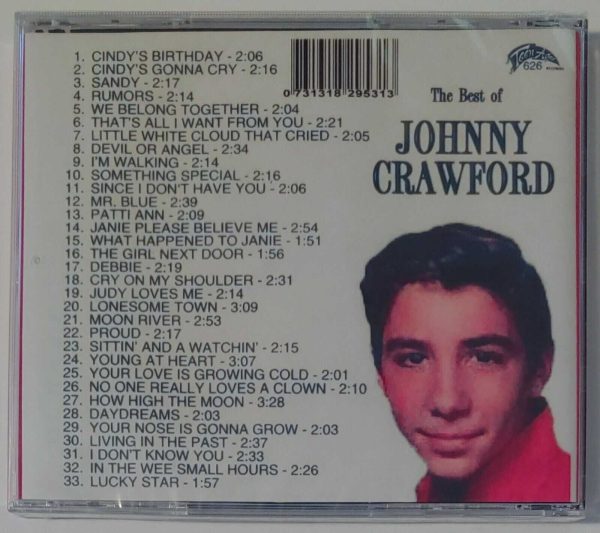 JOHNNY CRAWFORD - BEST OF   CD   BRAND NEW - Image 3