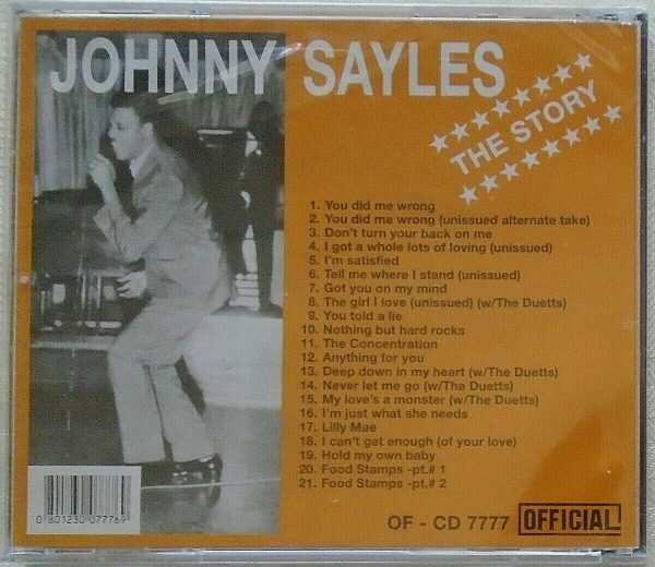 JOHNNY SAYLES - CD - The Story - BRAND NEW - Image 3