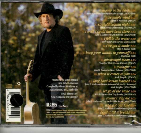 John Anderson - Greatest Hits - CD - Brand New - Image 3