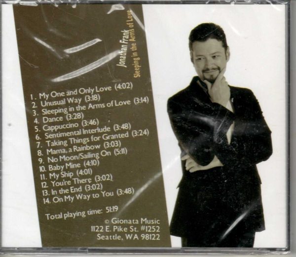 Jonathan Frank - Sleeping in the Arms of Love - CD - Brand New - Image 3