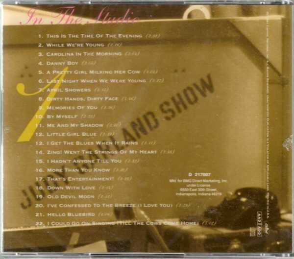 Judy Garland - One And Only Vol 1 - In The Studio - CD - Brand New! - Image 3