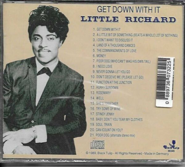 LITTLE RICHARD CD GET DOWN WITH IT - BRAND NEW - Image 3