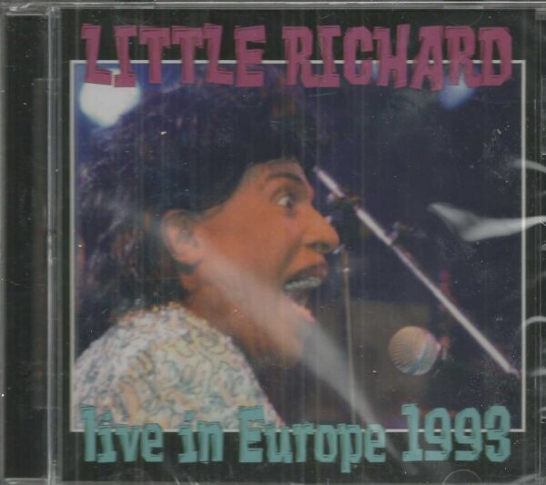LITTLE  RICHARD - CD - Live In Europe 1993 - BRAND NEW