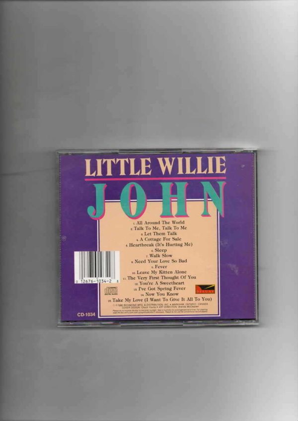 LITTLE WILLIE JOHN - CD-1034 DELUXE-CD - Image 3
