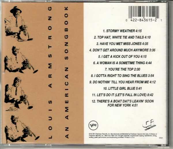 Louis Armstrong - An American Songbook - CD - Image 3