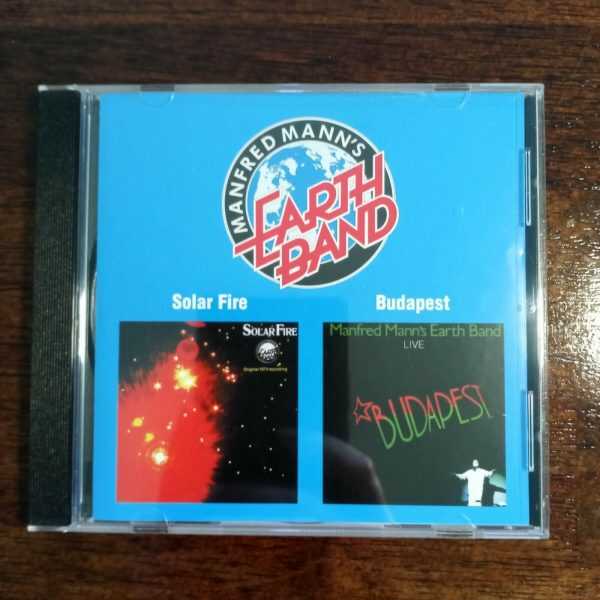 MANFRED MANN'S EARTH BAND -SOLAR FIRE / BUDAPEST CD Rock Album 15 Tracks