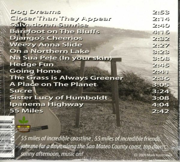 Mark Kostrzewa - 55 Miles - CD - Brand New - Image 3