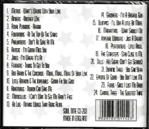 NORTHERN SOUL HARMONY GEMS CD VOL. 3 - BRAND NEW - Image 3