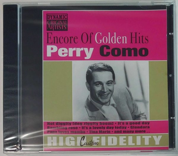 PERRY COMO - ENCORE OF GOLDEN HITS   CD   BRAND NEW