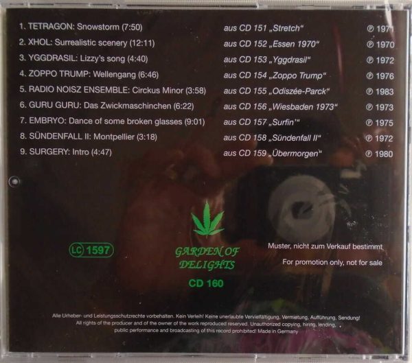 PSYCHEDELIC UNDERGROUND 16 - CD - BRAND NEW - Image 3