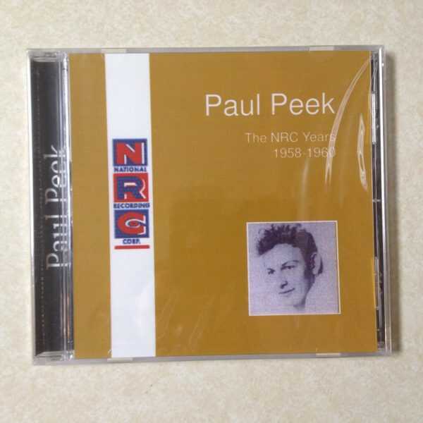 Paul Peek - The NRC Years - 1958-1960 - BRAND NEW CD