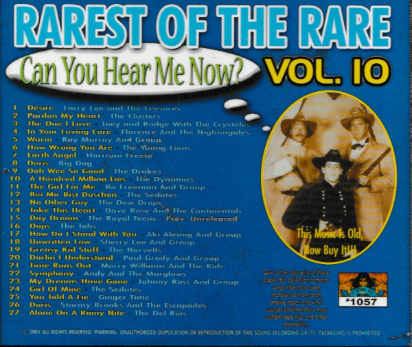 RAREST OF THE RARE - VOL 10 CD BRAND NEW - Image 3