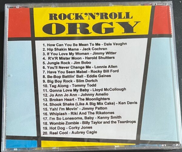 ROCK N ROLL ORGY - VOL 4 - CD BRAND NEW - Image 3