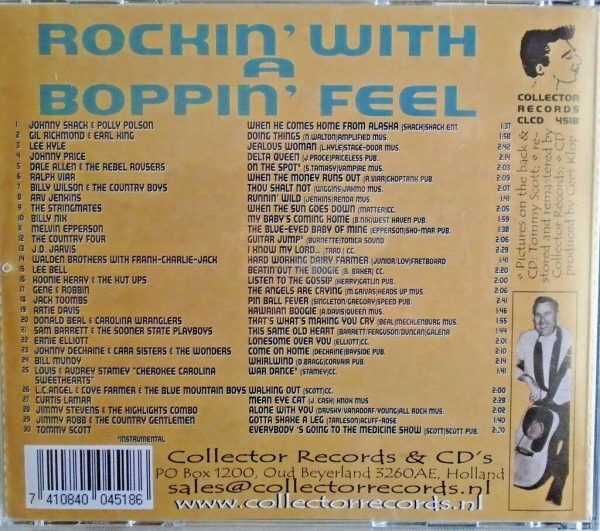 ROCKIN' WITH A BOPPIN' FEEL - CD - Very Good Condition - Image 3
